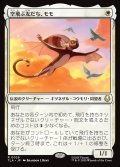 【JPN】空飛ぶ友だち、モモ/Momo, Friendly Flier[MTG_TLA_0029_R]
