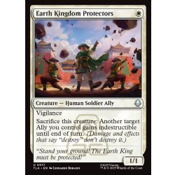 画像1: 【ENG】土の王国の守護者たち/Earth Kingdom Protectors[MTG_TLA_0017_U]