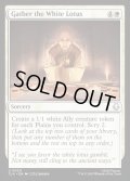 【ENG】白蓮を集めよ/Gather the White Lotus[MTG_TLA_0020_U]