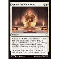 画像1: 【ENG】白蓮を集めよ/Gather the White Lotus[MTG_TLA_0020_U]