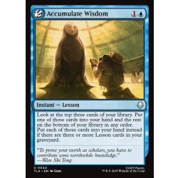 画像1: 【ENG】積み重ねられた叡智/Accumulate Wisdom[MTG_TLA_0044_U]