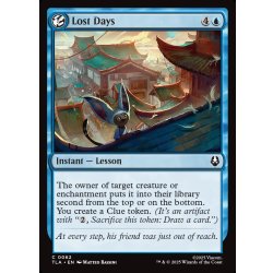 画像1: 【ENG】失われた日々/Lost Days[MTG_TLA_0062_C]