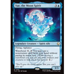 画像1: 【ENG】月の精霊、ユエ/Yue, the Moon Spirit[MTG_TLA_0083_R]