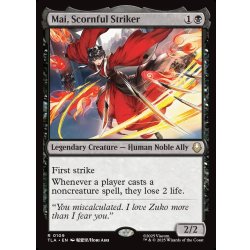 画像1: 【ENG】見下す高手、メイ/Mai, Scornful Striker[MTG_TLA_0109_R]