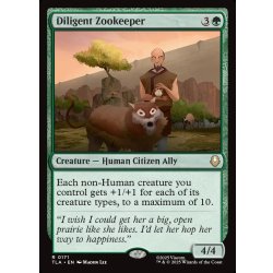 画像1: 【ENG】熱心な飼育係/Diligent Zookeeper[MTG_TLA_0171_R]