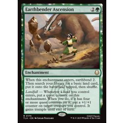 画像1: 【ENG】土のベンダーの位に至る/Earthbender Ascension[MTG_TLA_0175_R]