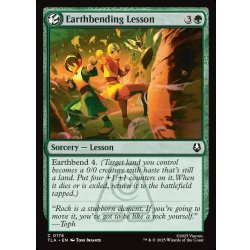 画像1: 【ENG】土の技の修行/Earthbending Lesson[MTG_TLA_0176_C]
