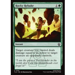 画像1: 【ENG】岩の叱責/Rocky Rebuke[MTG_TLA_0193_C]