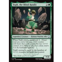 画像1: 【ENG】盲目のギャング、トフ/Toph, the Blind Bandit[MTG_TLA_0198_U]