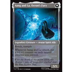 画像2: 【ENG】素早き救済者、アン/大海の憤怒、アンとラー/Aang, Swift Savior/Aang and La, Ocean's Fury[MTG_TLA_0204_R]