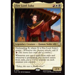 画像1: 【ENG】火の王ズーコ/Fire Lord Zuko[MTG_TLA_0221_R]