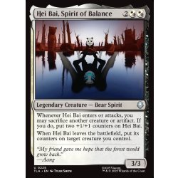 画像1: 【ENG】均衡の精霊、ヘイバイ/Hei Bai, Spirit of Balance[MTG_TLA_0225_U]
