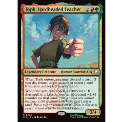 画像1: 【ENG】頑固な教師、トフ/Toph, Hardheaded Teacher[MTG_TLA_0246_R]