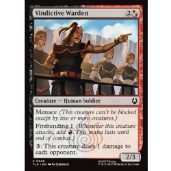 画像1: 【ENG】懲罰的な獄長/Vindictive Warden[MTG_TLA_0249_C]