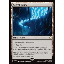 画像1: 【ENG】秘密のトンネル/Secret Tunnel[MTG_TLA_0278_R]