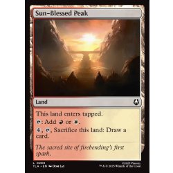 画像1: 【ENG】太陽の祝福受けし山頂/Sun-Blessed Peak[MTG_TLA_0280_C]
