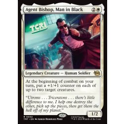 画像1: 【ENG】黒服の男、エージェント・ビショップ/Agent Bishop, Man in Black[MTG_TMT_0002_R]