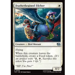 画像1: 【ENG】羽根頭の泥棒/Featherbrained Filcher[MTG_TMT_0006_U]