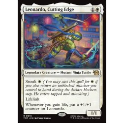 画像1: 【ENG】鋭い切先、レオナルド/Leonardo, Cutting Edge[MTG_TMT_0015_R]