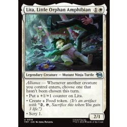 画像1: 【ENG】小さな孤児の両生種、リタ/Lita, Little Orphan Amphibian[MTG_TMT_0019_U]