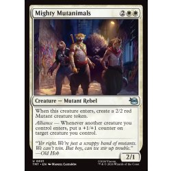 画像1: 【ENG】マイティ・ミュータニマルズ/Mighty Mutanimals[MTG_TMT_0021_U]