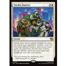 画像1: 【ENG】タートルズよいつまでも/Turtles Forever[MTG_TMT_0027_R]