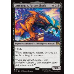 画像1: 【ENG】未来のサメ、アルマゴン/Armaggon, Future Shark[MTG_TMT_0058_R]