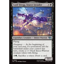 画像1: 【ENG】昆虫の侵略者、ロード・ドレッグ/Lord Dregg, Insect Invader[MTG_TMT_0065_U]