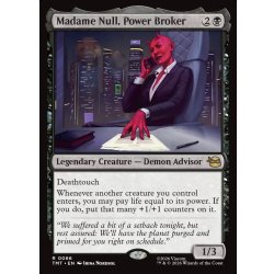 画像1: 【ENG】権力の仲買人、マダム・ヌル/Madame Null, Power Broker[MTG_TMT_0066_R]