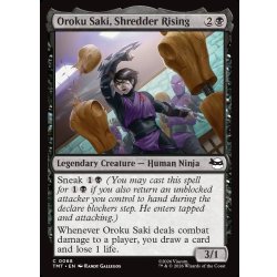 画像1: 【ENG】シュレッダーの誕生、オロク・サキ/Oroku Saki, Shredder Rising[MTG_TMT_0068_C]