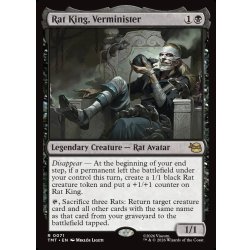 画像1: 【ENG】害獣マスター、ラットキング/Rat King, Verminister[MTG_TMT_0071_R]
