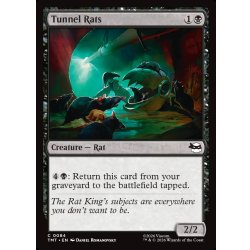 画像1: 【ENG】地下道のネズミ/Tunnel Rats[MTG_TMT_0084_C]