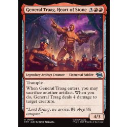 画像1: 【ENG】堅忍不屈、トラーグ総司令/General Traag, Heart of Stone[MTG_TMT_0090_U]