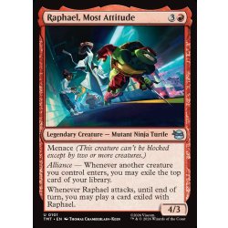 画像1: 【ENG】生意気番長、ラファエロ/Raphael, Most Attitude[MTG_TMT_0101_U]