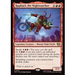 画像1: 【ENG】ナイトウォッチャー、ラファエロ/Raphael, the Nightwatcher[MTG_TMT_0103_R]
