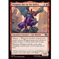 画像1: 【ENG】風変わりなコウモリ、ウィングナット/Wingnut, Bat on the Belfry[MTG_TMT_0110_U]