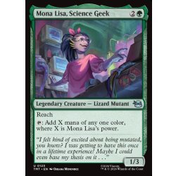 画像1: 【ENG】科学オタク、モナリザ/Mona Lisa, Science Geek[MTG_TMT_0123_U]