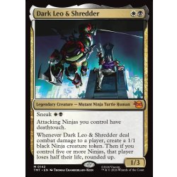 画像1: 【ENG】ダーク・レオとシュレッダー/Dark Leo & Shredder[MTG_TMT_0142_M]
