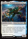 【ENG】トラブル解決コンビ、ドニーとレオ/Don & Leo, Problem Solvers[MTG_TMT_0143_R]