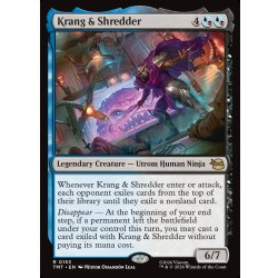 画像1: 【ENG】クランゲとシュレッダー/Krang & Shredder[MTG_TMT_0153_R]
