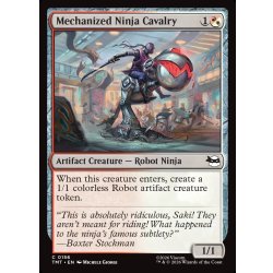 画像1: 【ENG】ニンジャのメカ騎兵/Mechanized Ninja Cavalry[MTG_TMT_0156_C]