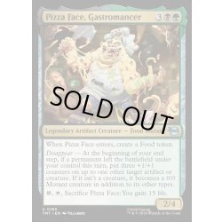 画像1: 【ENG】グルメの魔術師、ピザフェイス/Pizza Face, Gastromancer[MTG_TMT_0163_U]