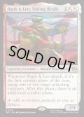 【ENG】兄弟でありライバル、ラフとレオ/Raph & Leo, Sibling Rivals[MTG_TMT_0166_R]