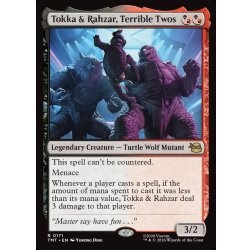 画像1: 【ENG】手に負えない二人組、トッカとラーザー/Tokka & Rahzar, Terrible Twos[MTG_TMT_0171_R]