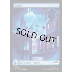 画像1: 【ENG】★Full Art Surge Foil★島/Island[MTG_TMT_0306_C]