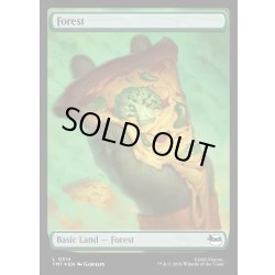 画像1: 【ENG】★Full Art Surge Foil★森/Forest[MTG_TMT_0314_C]