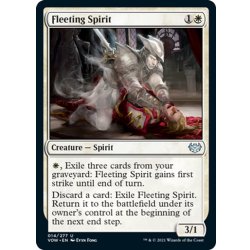 画像1: 【ENG】束の間の霊魂/Fleeting Spirit[MTG_VOW_014U]
