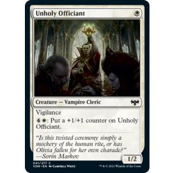 画像1: 【ENG】不浄なる祭司/Unholy Officiant[MTG_VOW_041C]