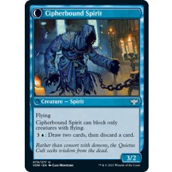 画像2: 【ENG】魂暗号の木盤/暗号縛りの霊/Soulcipher Board/Cipherbound Spirit[MTG_VOW_079U]