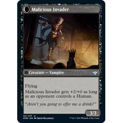 画像2: 【ENG】無害な旅人/害意ある侵入者/Innocent Traveler/Malicious Invader[MTG_VOW_121U]